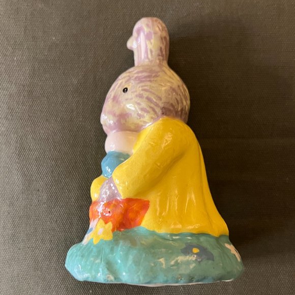 Vtg Easter Rabbit WAX CANDLES Set of 3 Unburned Decorative Novelty Bunny Candles - Picture 9 of 15